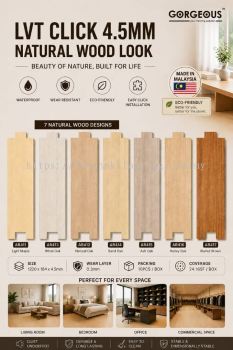 LVT FLOORING 4.5MM COLLECTION