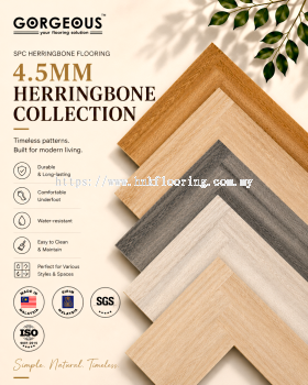 SPC HERRINGBONE 4.5MM COLLECTION