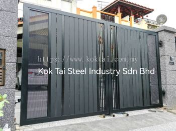 Kok Tai Stainless Steel 304 Plank Door with Mesh