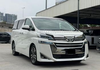 2018 Local Toyota Vellfire 2.5 ZG Sunroof
