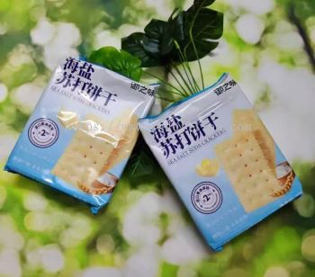 ��֮ζ�����մ����YZW SEASALT SODA CRACKER 320G[16PACK/CTN]