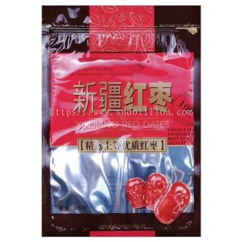 [�Է��]�½������װ��[ZIP BEG]XINJIANG RED DATES(FIT 500G)[ 100 UNIT/CTN]