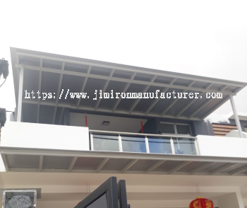 Aluminium Composite Panels Roofing - Grey Colour