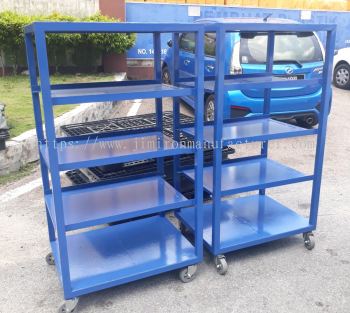 metal iron trolley