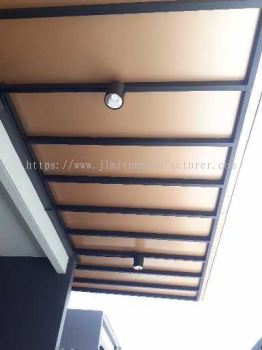 Aluminium Composite Panels - Brown Colour Roofing