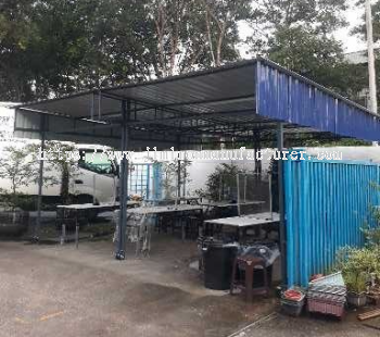 Metal Deck Roofing - Factory Canteen