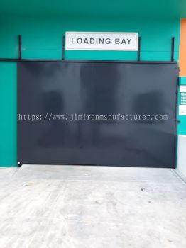 Sliding - Mild Steel Plate Door in Factory