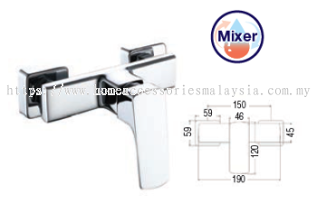 Exposed Bath Shower - Mixer