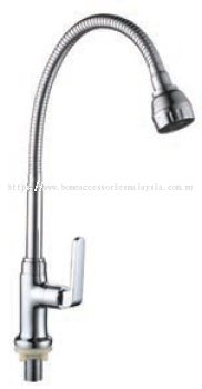 Flexible Hose Kitchen Pillar Sink Tap ( Codename : SWP-BR-3374 )