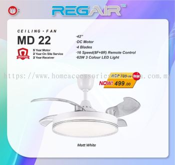 Regair Ceiling Fan MD 22