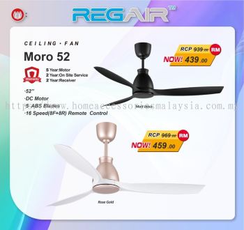 Regair Ceiling Fan Moro 52