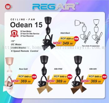 Regair Ceiling Fan Odean 15