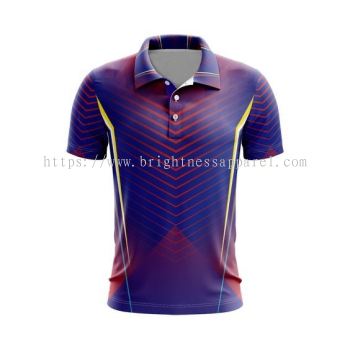 Brightness Apparel Sublimation Sport Polo Tee