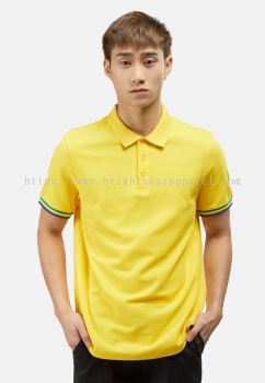 Brightness Apparel Custom Made Polo Tee CVC Lacoste Fabric