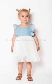 Brightness Apparel Baby Female Flutter Dress