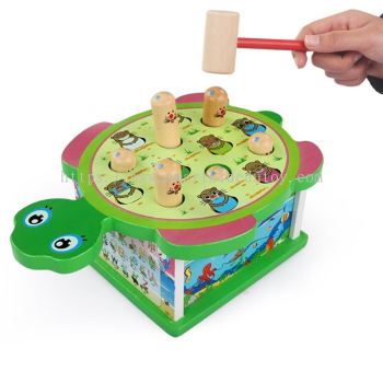 Hit Hamsters Early Learning Toy Hammer Knock Toy/Mainan Ketuk Tikus Mondok 打地鼠玩具(Ready Stock)t016