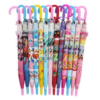 Kids Cartoon Umbrella/Payung Catun Kanak/儿童卡通雨伞(Ready Stock)-uw006