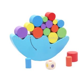 Moon Balancing Blocks Montessori Education Toy月亮平衡积木 (ready stock)t001