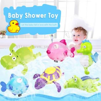 Baby Bath Bathing Swimming Shower/Mainan Mandi Berenang Haiwan untuk Bayi/儿童动物淋浴洗澡冲凉游泳玩具-BTH003