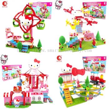 Hello Kitty Lego Building Block with Music(Ready Stock)-t142