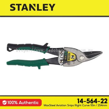 MaxSteel Aviation Snips Right Curve 10in