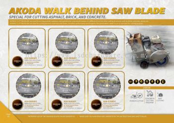 AKODA WALK BEHIND SAW BLADE