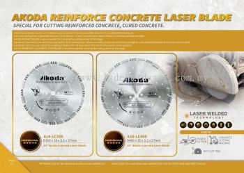 AKODA REINFORCE CONCRETE LASER BLADE