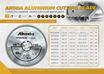 AKODA ALUMINIUM CUTTING BLADE