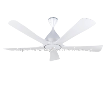 KDK K15YC (150cm 60”) DC Wi-Fi Nodoka 5 Blade Remote Control Ceiling Fan (White)