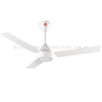 KDK K12VO 3 Blade Ceiling Fan Regulator Type (White) 120cm48