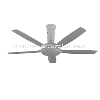 KDK K14YZ-GY 56" 5 Blades Remote Control Ceiling Fan  (Grey)