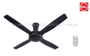 Panasonic Bayu 4 4 Blade 1400mm (56") F-M14CZ Ceiling Fan (Black)