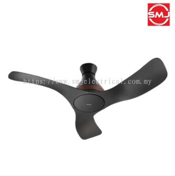 Panasonic F-M12ECVBKH 48 3 Blade Wi-Fi Ceiling Fan (Black)