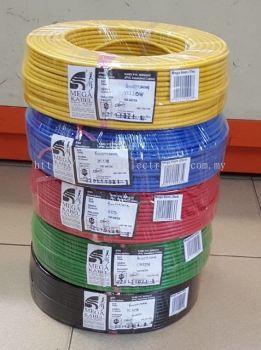 Mega Cable 6mm PVC Insulated Single Core Cable (JKR SIRIM APPROVED)