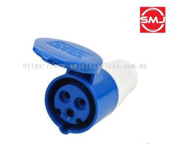 OPS 223C IP44 32A 3P Industrial Coupler (Blue)