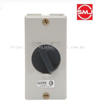 PDL S320EM 20A 3 Pole Weatherproof Enclosed Isolator Switch