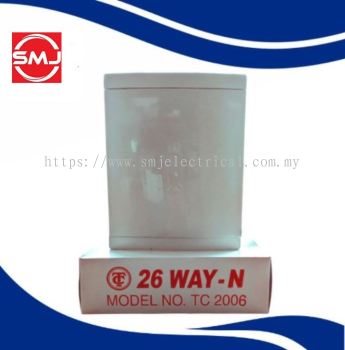 TC (Tham Chee) 26 Way PVC DB Board