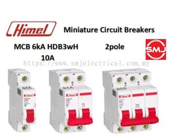 Himel 10A 2 Pole MCB