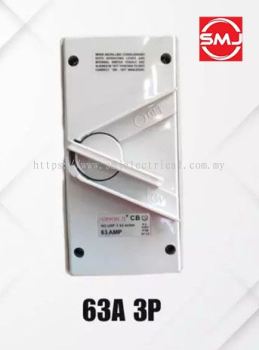 VL HPM3-63/ HPM3 63/ HPM363 63A 3 Pole Isolator/ 63A 3 Pole Weatherproof Isolator Switch