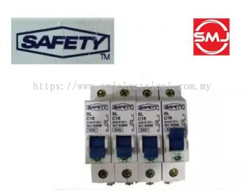 Safety 15A 1 Pole MCB