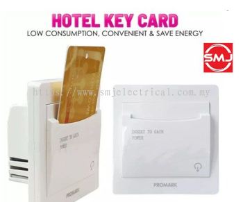 Promark PM-1068/ PM1068/ PM 1068 Insert Card Power Switch/ Key Card Switch/ Hotel Card Switch