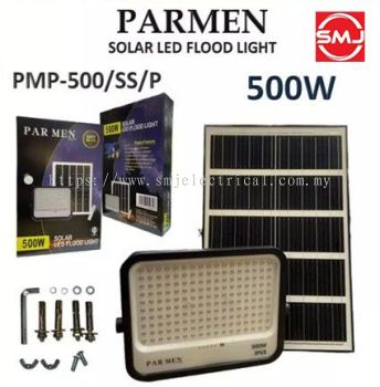 Parmen 500W 6500k Solar LED Floodlight (Cool Daylight)