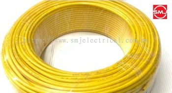 KTK 4mm PVC Cable (Yellow)