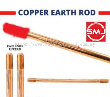 LSE Red Head Copper Earth Rod/ Copper Rod