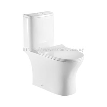 MOCHA WATER CLOSET MWC7608