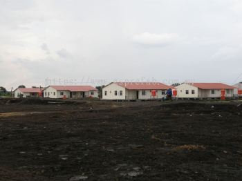 Prefabricated Home IBS - Soft Ground (Peat Soil - Plantation Ground)