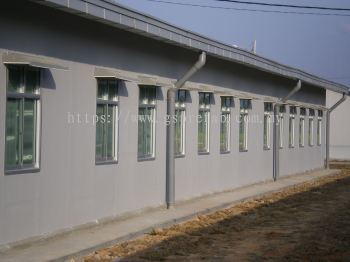 Fast Construction Prefabricated Building | Bangunan Pejabat Pasang Siap