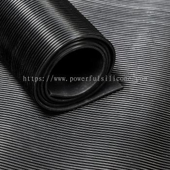 Fine Rib Rubber Mat