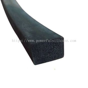 EPDM Rubber Foam Seal Strip with one side tape