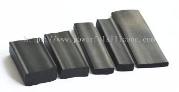 Extruded epdm sponge rubber closed cell seals